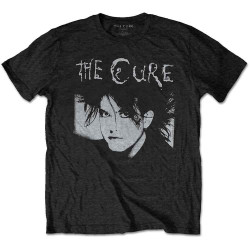 Camiseta The Cure: Robert Illustration (Negra)