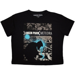 Crop Top Linkin Park: Meteora Drip Collage