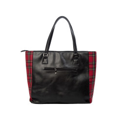 Bolso de mano con gato negro y rojo - Banned